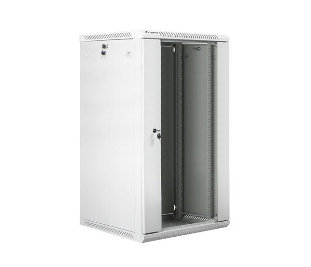 LANBERG Szafa instalacyjna wisząca 19 22U 600X600mm szara (drzwi szklane) WF01-6622-10S - 455403 - zdjęcie 3